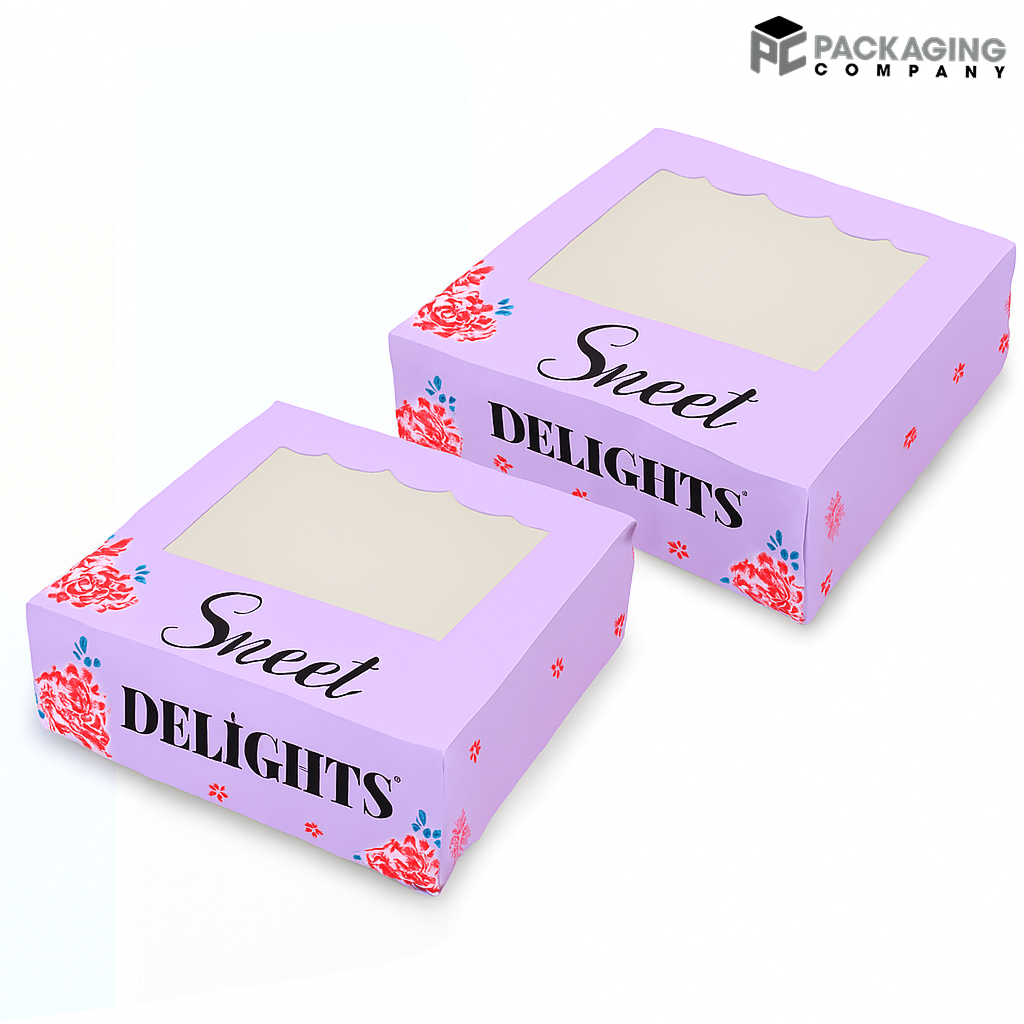 Custom Bakery Boxes With Window - Image 1